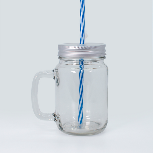 FRASCO CON TAPA Y BOMBILLA 14 OZ