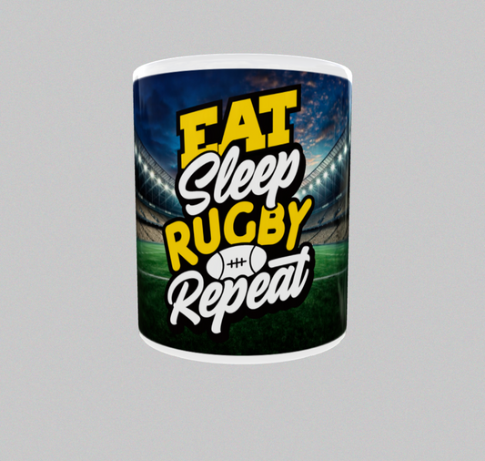 RUGBY - EAT, SLEEP, RUGBY, REPEAT