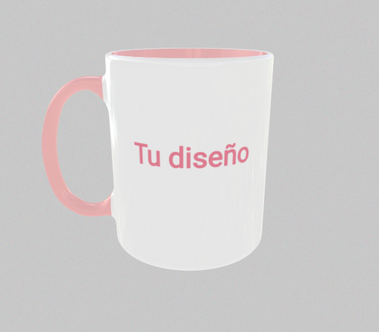 TAZA PERSONALIZADA - ROSADA