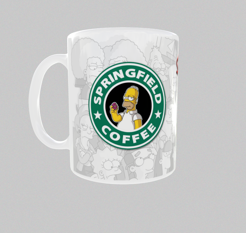 THE SIMPSONS - BURGER COFFEE
