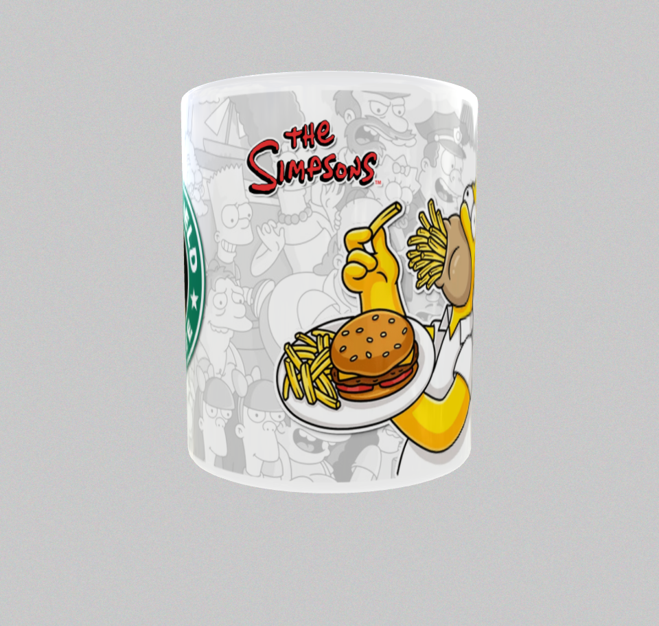 THE SIMPSONS - BURGER COFFEE