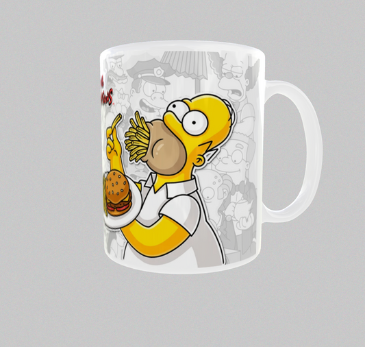 THE SIMPSONS - BURGER COFFEE