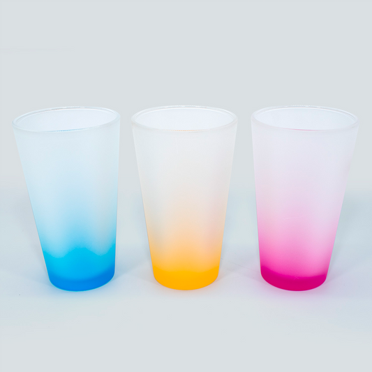 VASOS 16 OZ EMPAVONADOS COLOR